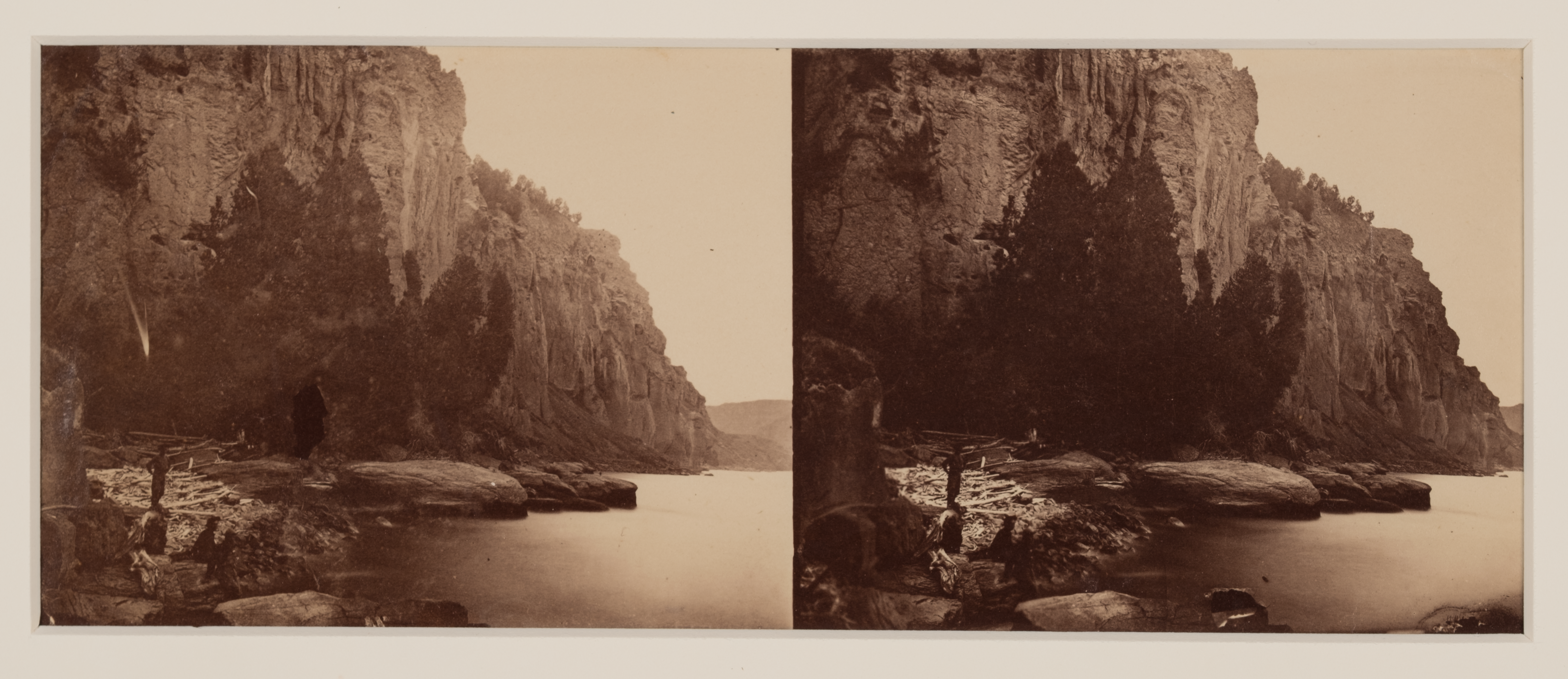 Timothy O'Sullivan, Stereograph of a Western Survey