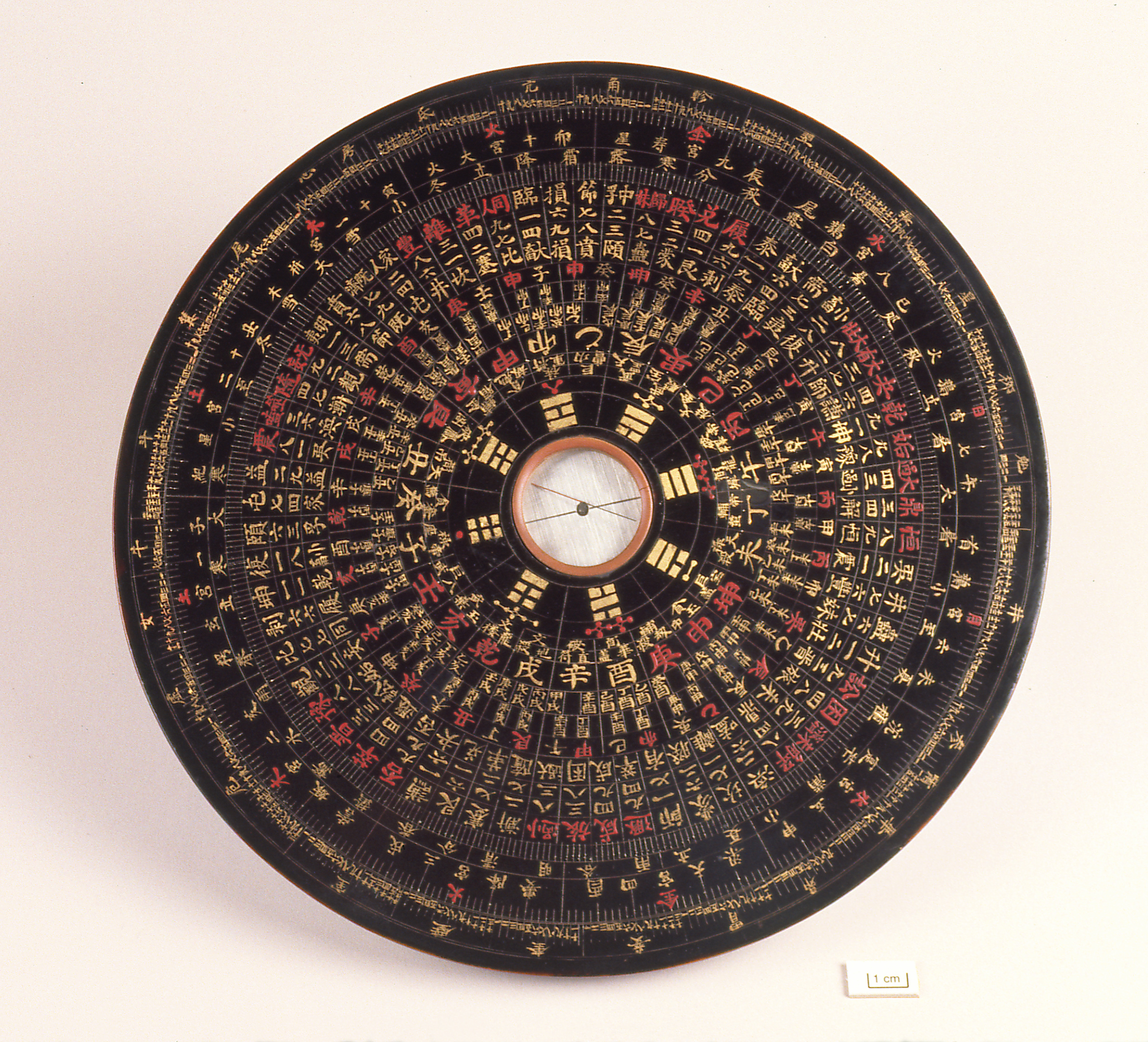 19th century Chinese astrological compass
