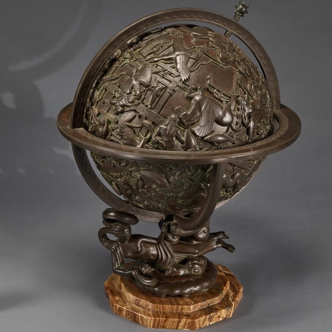Paul Manship's Cosmic Globe