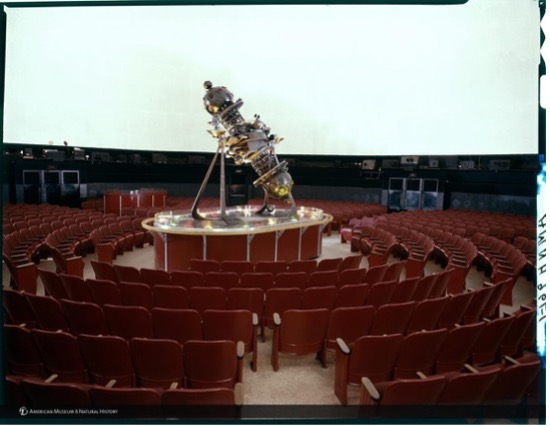 Zeiss model VI projector in Hayden Planetarium, circa. 1970s.