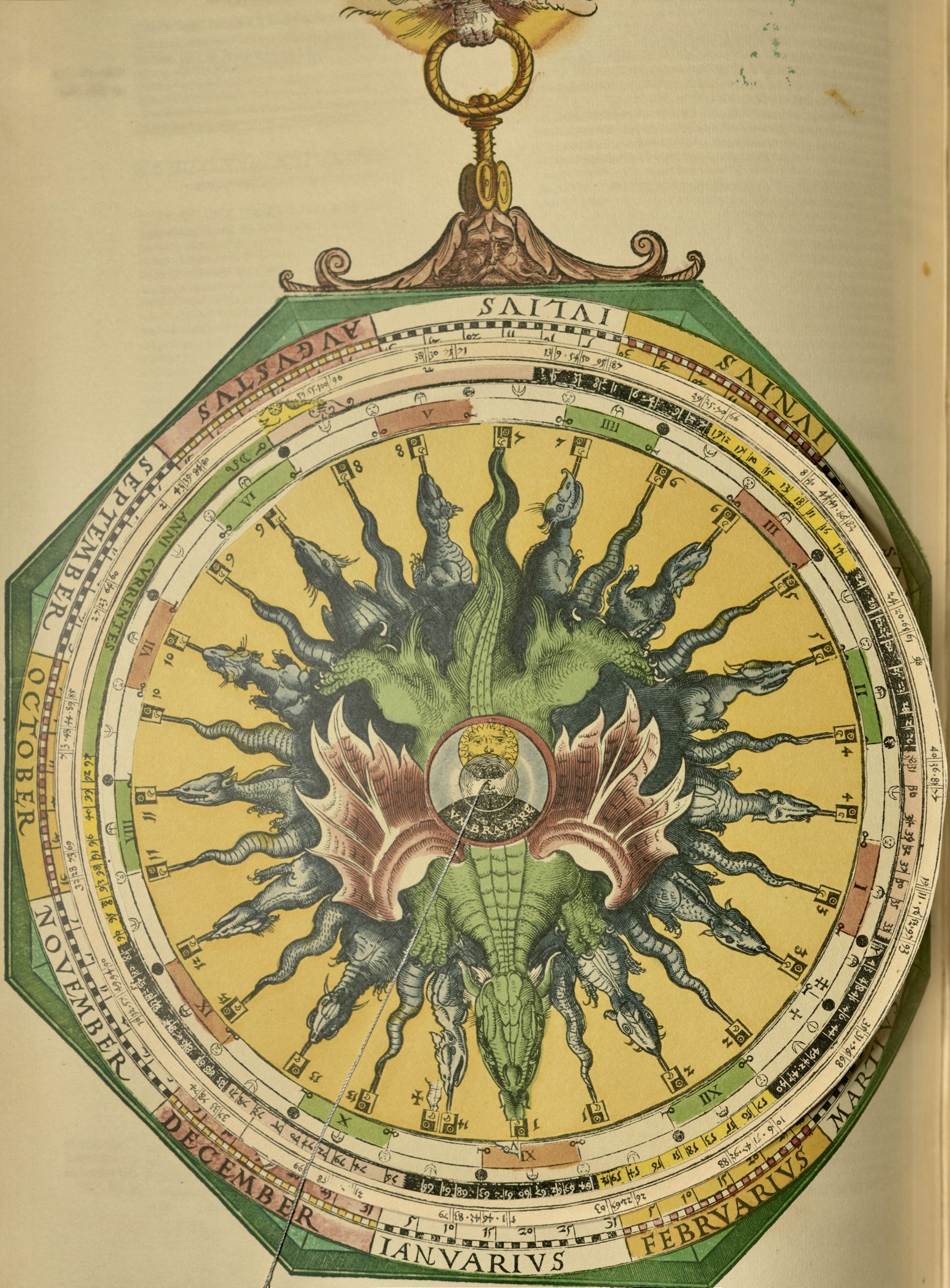 Dragon Plate from Astronomicum