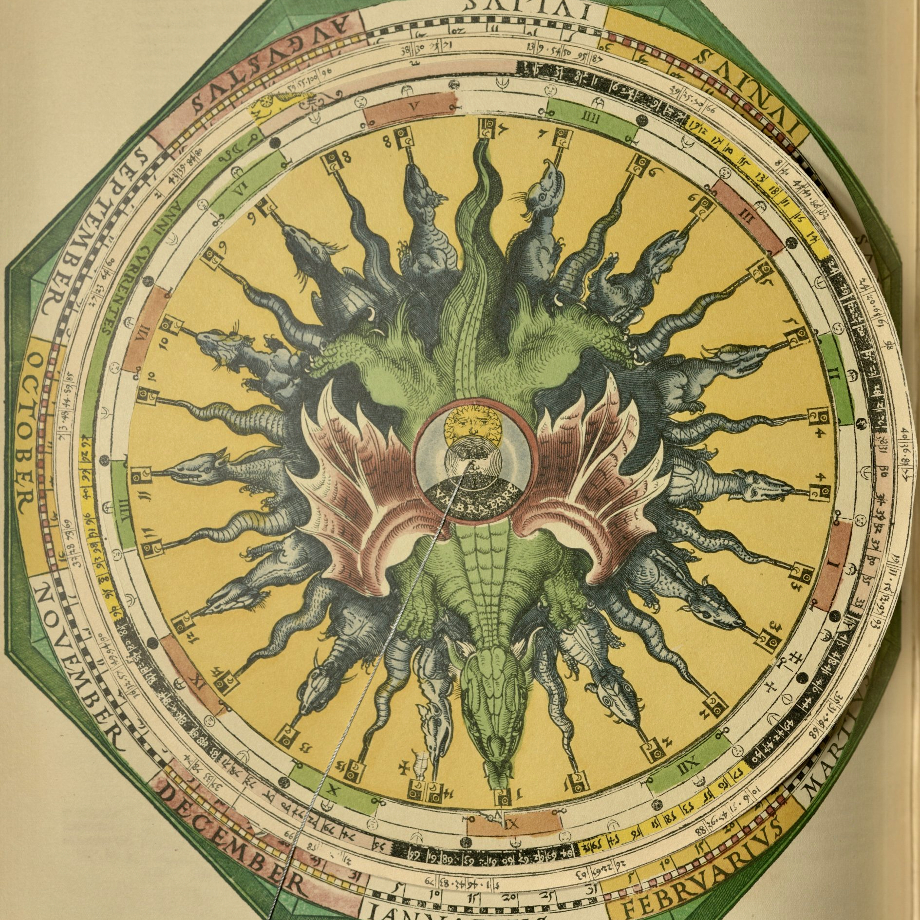 Astronomicum Dragon Plate (square)