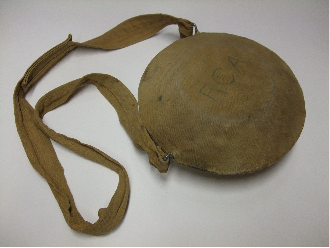 Photograph of Roy Chapman Andrew's expedition canteen. 